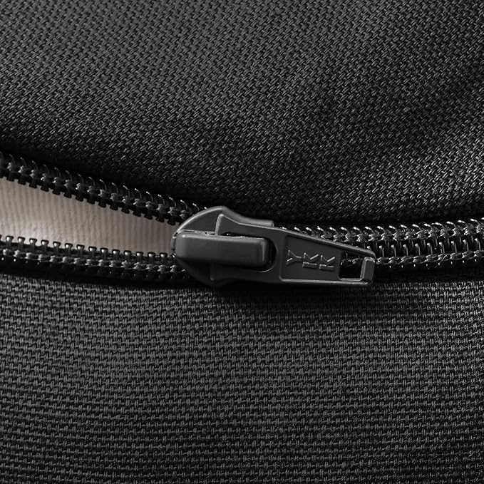 Zafu Meditation Cushion, 15" Round Buckwheat Yoga Pillow with Organic Cotton Cover