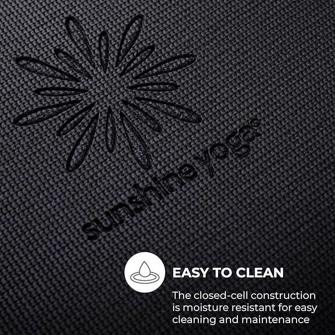 Sunshine Yoga Voyage Yoga Mat, 6 Pack, 72" x 24" Professional Studio and Gym Bulk Yoga Mats, 5mm Thick, Durable, Anti-Tear, Non Slip Fitness and Exercise Mats