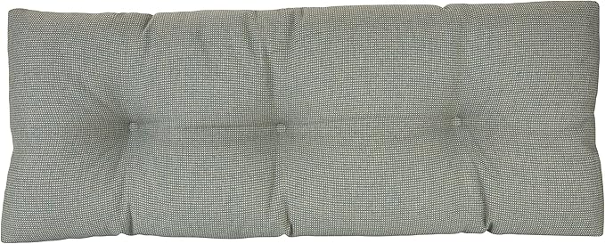 Klear Vu The Gripper Omega Non-Slip Tufted Bench Cushion for Indoor Furniture, Entryway Storage, Bay Window, Corner Nook or Piano Seat, 35 Inches, 12 Spa