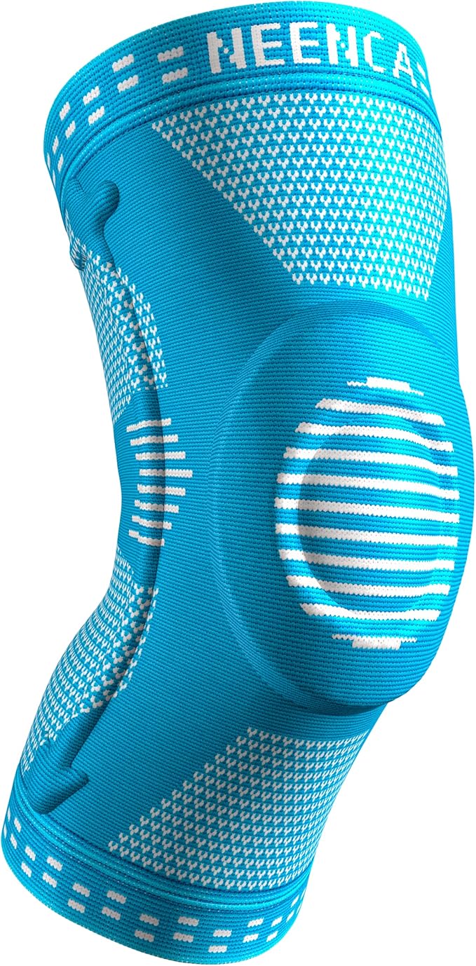 NEENCA Professional Knee Brace for Women/Men, Knee Support with Patella Pad & Side Stabilizers, Compression Knee Sleeve for Knee Joint Pain, Meniscus Tear, ACL, PCL, Runner, Workout - FSA/HSA Approved