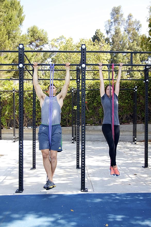 Rubberbanditz Combo Pull Up Assist Bands | Heavy Duty Resistance Exercise Bands for Powerlifting, Mobility, and Stretching | Resistance Bands for Working Out