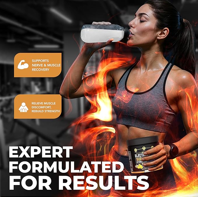 HRDWRK Electrolytes Powder with Magnesium, Potassium - Sugar Free Electrolytes Boost Endurance and Reduce Fatigue with This Electrolytes Supplement - Maximum Hydration - Keto Friendly