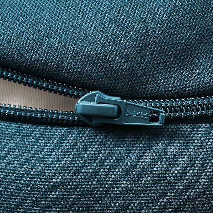 Zafu Meditation Cushion, 15" Round Buckwheat Yoga Pillow with Organic Cotton Cover