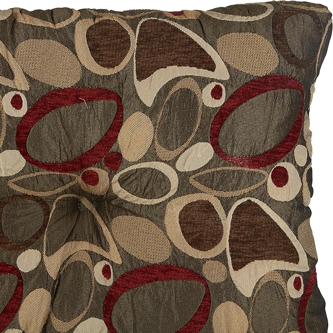 Klear Vu The Gripper Omega Non-Slip Tufted Bench Cushion for Indoor Furniture, Assembled in USA, Entryway Storage, Bay Window, Corner Nook or Piano Seat, 35 Inches, Ovation