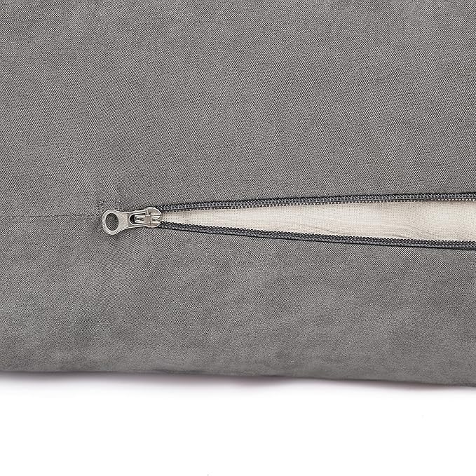 Meditation Cushion Bolster Pillow for Restorative Yoga – Supportive Cushion for Meditation, Pilates, and Relaxation – Filled with Buckwheat Hulls - Removable Cover