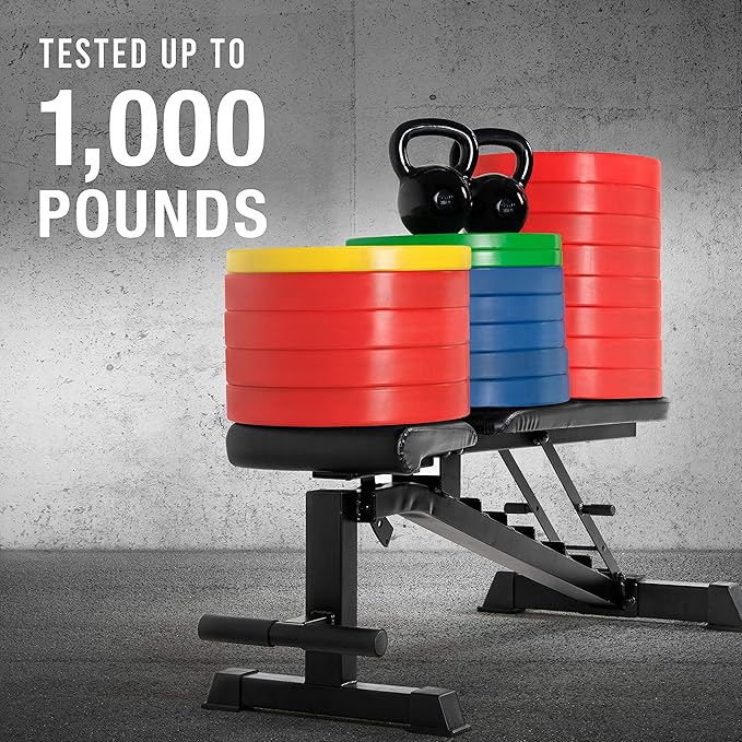 CAP Barbell Multi-Purpose Adjustable Utility Strength Training Weight Bench | Multiple Options