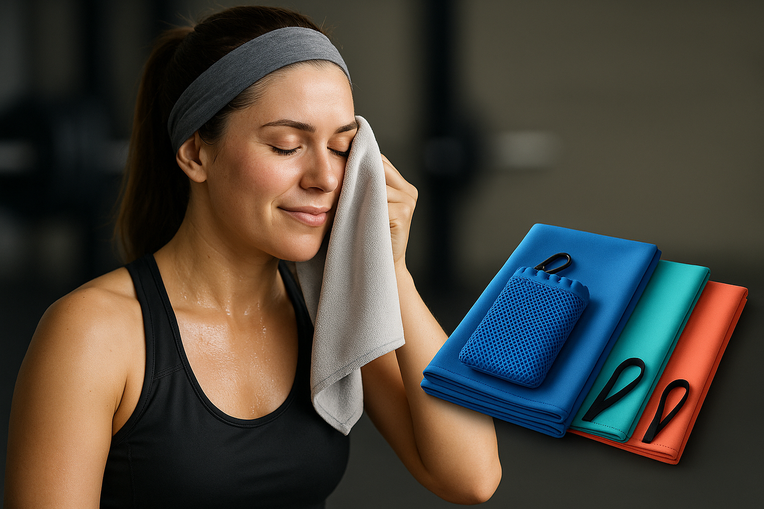 PrimeVita fitness towels quick-dry for fitness, wellness, and daily workout training gear