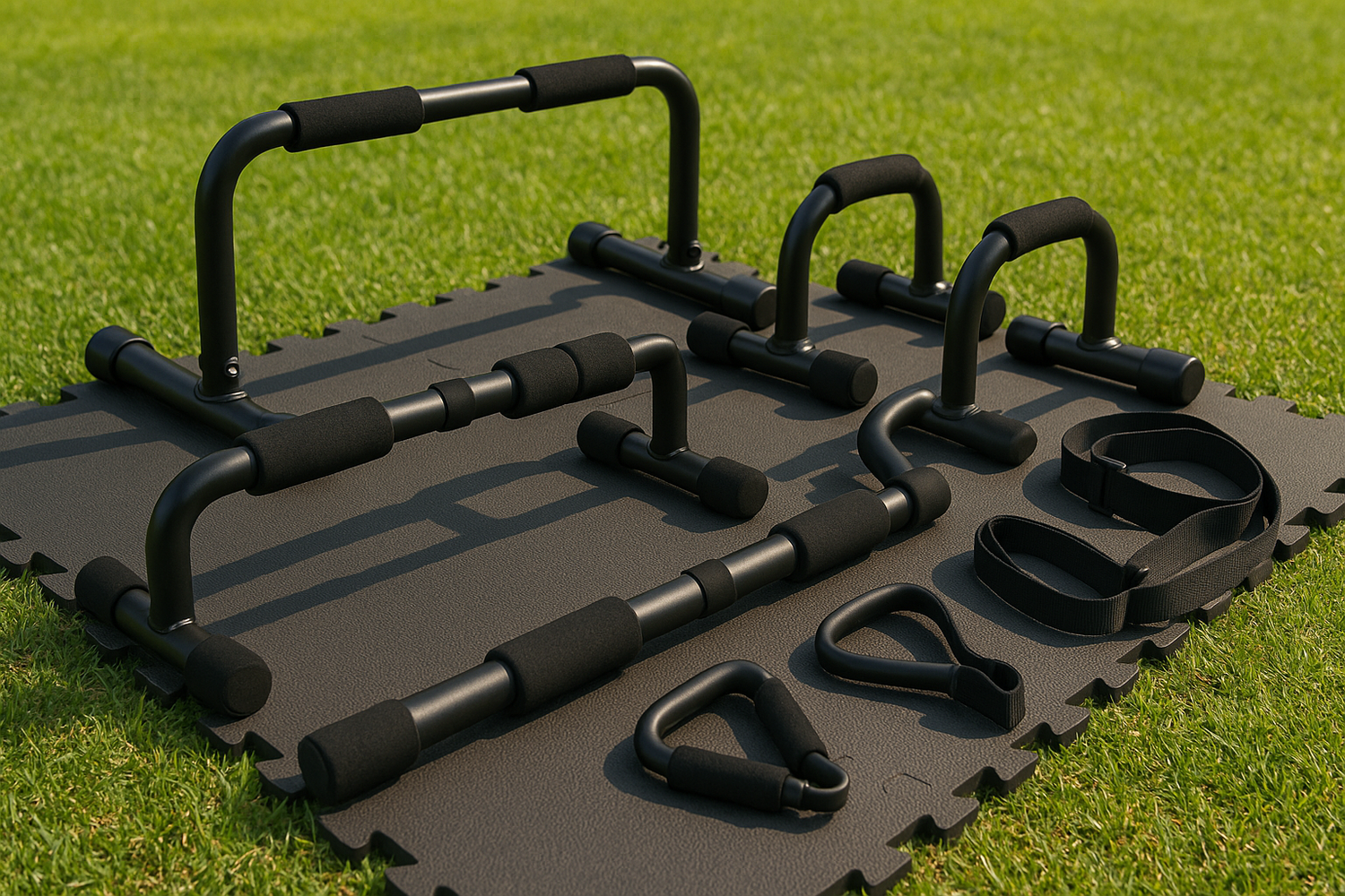 PrimeVita pull-up and push-up bars for fitness, wellness, and daily workout training gear