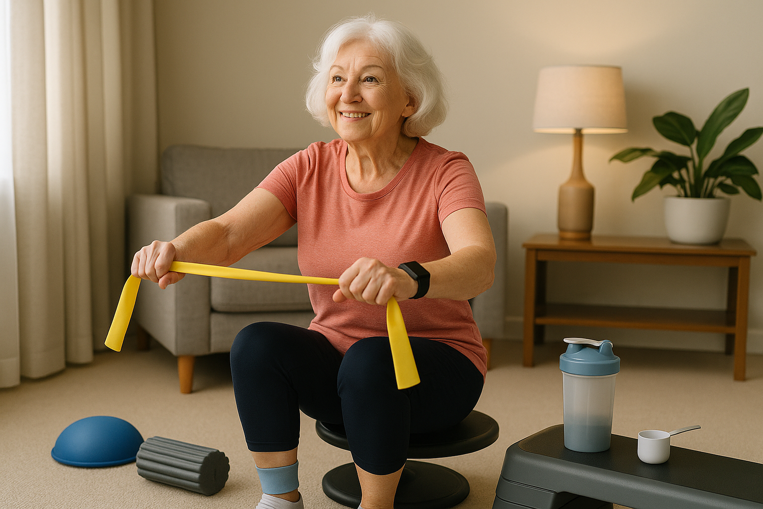 PrimeVita seniors low-impact exercise tools for fitness, wellness, and daily workout training gear
