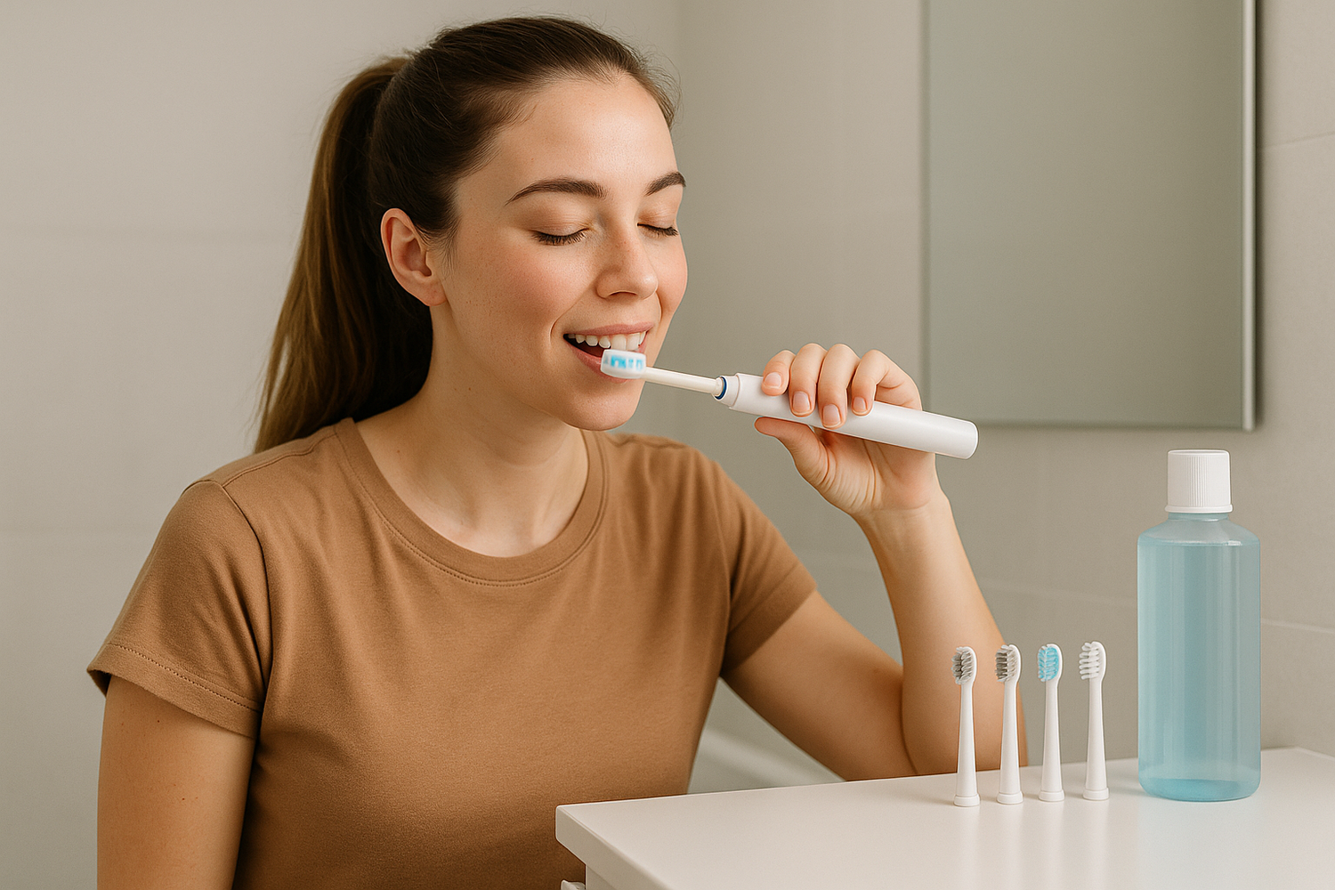 PrimeVita toothbrush refills and oral care for fitness, wellness, and daily workout training gear