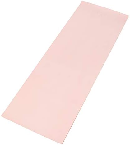 Love Sweat Fitness Premium Yoga Mat | 5mm Pink and Marble Pattern Reversible Non-Slip Exercise Mat for Yoga and Floor Workouts