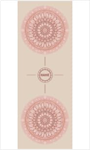 HAHE Yoga Mat Thick (8MM,1/3"), Eco-Friendly POE Non Slip Yoga Mat, High Rebound & Shock Absorption, Anti-Tear & Sweat-Resistant for Yoga, Fitness, Home, Workouts, Large Pilates Mats 72"x24" with Carrying Strap