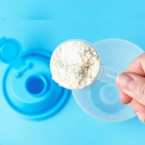 A Small Clear Shaker Bottle w. Green Lid,12Oz/400ml Measurement Marks & Stainless Whisk Blender Mixer Ball,BPA Free,Made of PP5,-4~248 °F,Perfect for Nutrition/Protein/Keto/Juice Powder Shaking