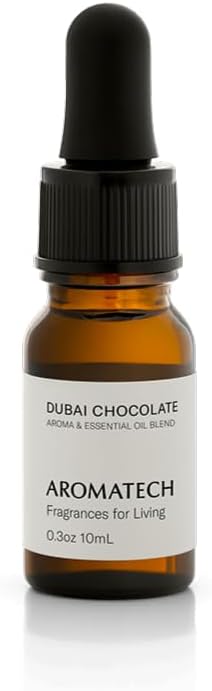AromaTech Dubai Chocolate Essential Oils for Aroma Oil Scent Diffusers (0.33 fl oz,10 mL, Dubai Chocolate)