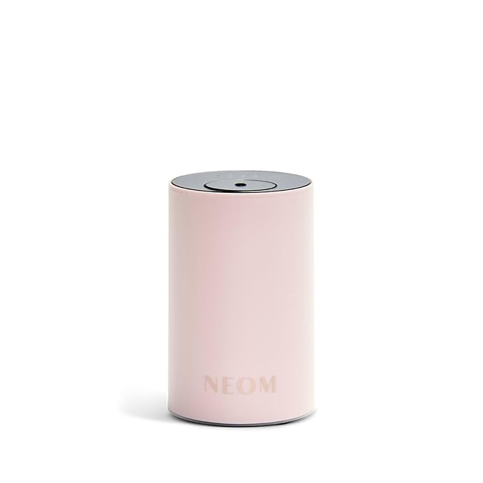 NEOM – Portable Wellbeing Pod Mini Essential Oil Diffuser Nude | Rechargeable USB & Waterless | Aromatherapy Oil Diffuser for Small Spaces