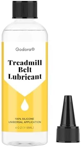 100% Silicone Treadmill Lubricant/Treadmill Lube, 4 Ounces Premium Silicone Oil for Treadmill Belt Lubrication, Easy to Apply Treadmill Belt Lubricant Oil, Suitable for Nearly All Type of Treadmills