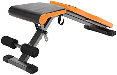 FixtureDisplays® 450 LBS Capacity Weight Bench, Adjustable Training Bench for Full Body Workout for Home Gym Dumbbell Exercise 15201