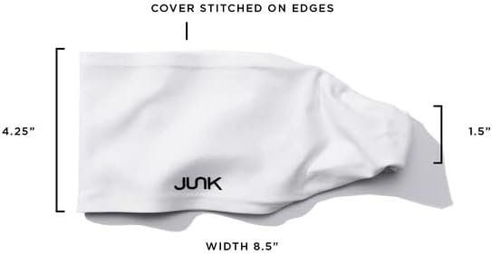 JUNK Brands Big Bang Lite Headband - Moisture-Wicking, Performance Fabric, Non-Slip, Sports Sweatband for Men & Women - One Size