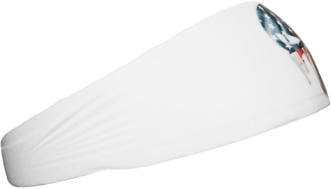 Unisex Headband/Sweatband. Best for Sports, Fitness, Working Out, Yoga. Tapered Design. Reversible.