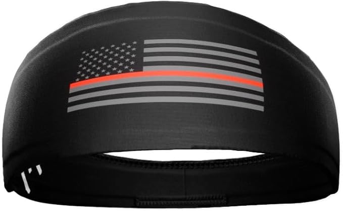 40+ Designs! Unisex Headband/Sweatband. Best for Sports, Fitness, Working Out, Yoga. Tapered Design