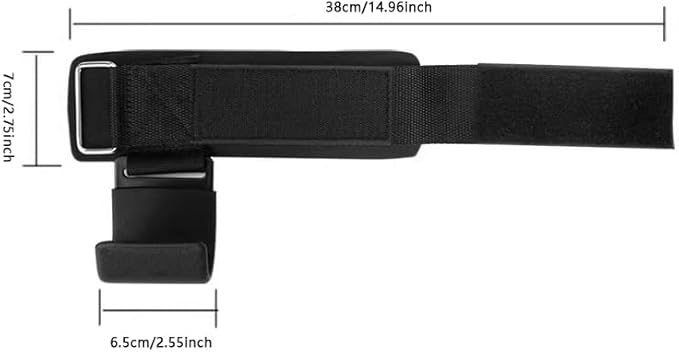 Weight Lifting Hooks (Pair) lifting straps-Heavy Duty Wristband Hand Held Support Assistance-for Deadlifts, Pull Ups, Rows&Shrugs-for Weightlifting&Bodybuilding Adjustable Gym Workout Power Straps