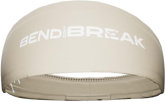 Unisex Headband/Sweatband. Best for Sports, Fitness, Working Out, Yoga. Tapered Design. Reversible.