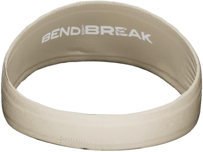 Unisex Headband/Sweatband. Best for Sports, Fitness, Working Out, Yoga. Tapered Design. Reversible.