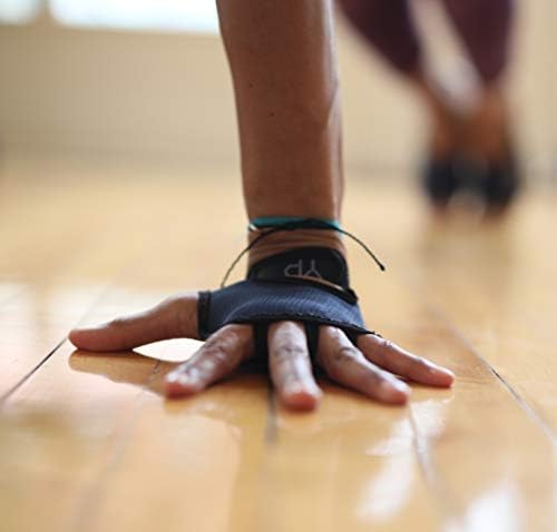 YogaPaws Elite Padded Anti Slip Grip Gloves for Women and Men for Yoga, Power Yoga, Pilates, Cycling, Crossfit, Outdoor Exercise, Weight Training and for Sweaty Hands