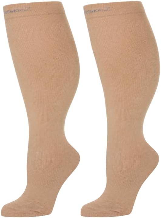 CompressionZ 30-40 mmHg Knee High Compression Socks Men & Women | Support Stockings for Travel, Nurses and Athletes