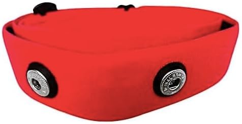 Replacement Heart Rate Chest Monitor Strap, Compatible with Frontier X2 Wahoo Tickr Polar Garmin HRM Coospo