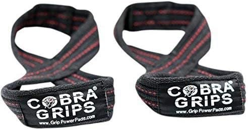 Deadlift Straps Figure 8 Loop Lifting Straps The #1 Choice for Power Lifters weightlifters workout Enthusiasts