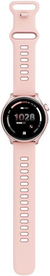 Cubitt Aura Smartwatch/Fitness Tracker with 1.43" Touch AMOLED Screen, Bluetooth Calling, 60+ Sports, Blood Oxygen, Heart Rate, Stress/Sleep Monitor, Waterproof, Step Counter, Compass Support