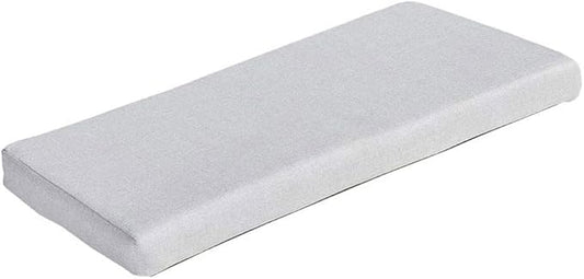 Bench Seat Cushions Memory Foam Chair Pads Non-Slip Rubber Back Indoor Swing/Settee Cushion 44 x16 Inch, Beige