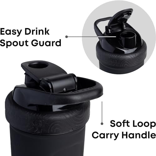 Smartshake Reforce Stainless Steel Game Of Thrones I Know Things, Shaker Bottle (900 ML /30oz) | Lightweight Resistance Sports Shaker Bottle with a Soft Lid | Leakproof, BPA Free & DEHP Free