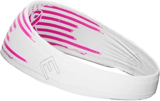 Unisex Headband/Sweatband. Best for Sports, Fitness, Working Out, Yoga. Tapered Design. Reversible.