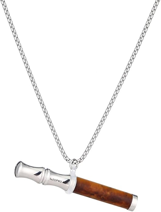 Breathe Free Necklace for Anxiety & Stress Relief, Classic Breathing Tool for Meditation, Mindfulness, and Relaxation – Portable Calm Necklace for Adults, Wellness Gift