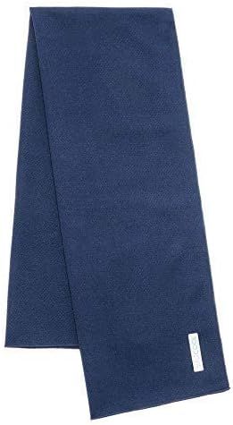 BUILTCOOL Adult Cooling Towel - Men & Women Chilly, Lightweight, Soft, Neck and Face Cooling Towel for Sport, Camping, Hunting, One Size, Navy, 3 Pack