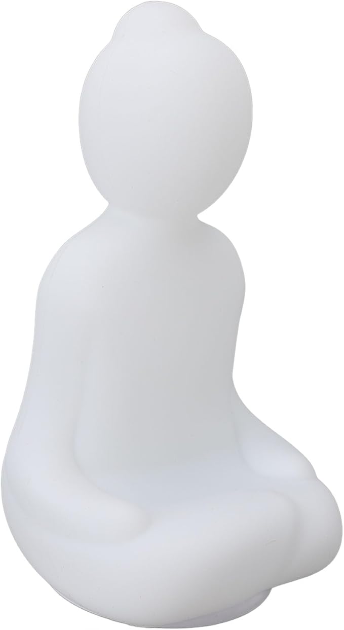 Guided Visual Meditation Breathing Light Mindfulness Tool for Stress Relief Anxiety Calm Relaxation Adults Kids Home Office Desk Nightstand Silicone Plastic 6.8x3.8in