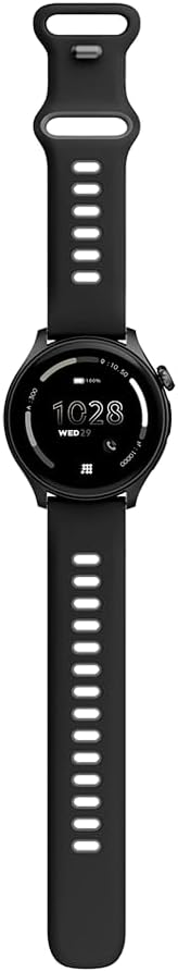 Cubitt Aura Smartwatch/Fitness Tracker with 1.43" Touch AMOLED Screen, Bluetooth Calling, 60+ Sports, Blood Oxygen, Heart Rate, Stress/Sleep Monitor, Waterproof, Step Counter, Compass Support