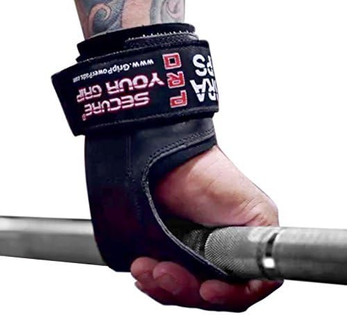 Cobra Grips PRO Weight Lifting Gloves Heavy Duty Straps Alternative Power Lifting Hooks for Deadlifts Adjustable Neoprene Padded Wrist Support Bodybuilding