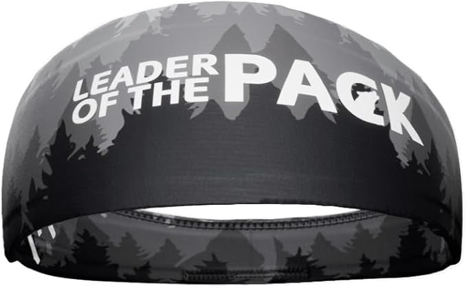 Unisex Headband/Sweatband. Best for Sports, Fitness, Working Out, Yoga. Tapered Design. Reversible.