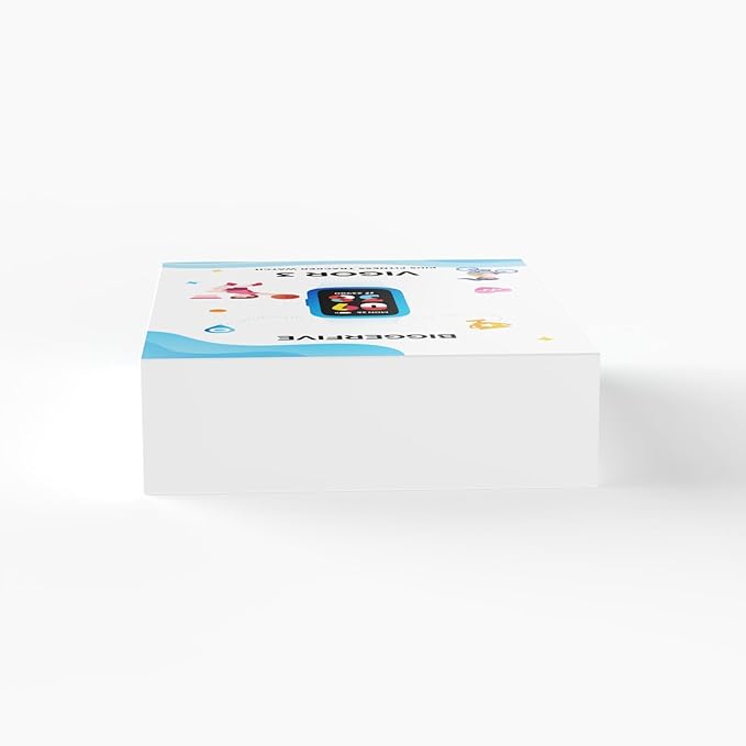 BIGGERFIVE Vigor 3 Kids Fitness Tracker Watch, AMOLED Screen, No App No Phone Needed, 3ATM Waterproof, Heart Rate and Sleep Monitor, Pedometer Watch, Sports Step Counter for Girls Ages 5-15, Pink