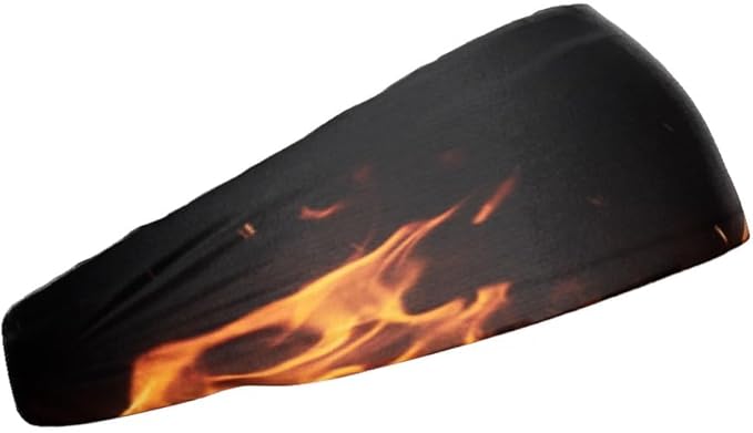 Unisex Headband/Sweatband. Best for Sports, Fitness, Working Out, Yoga. Tapered Design. Reversible.