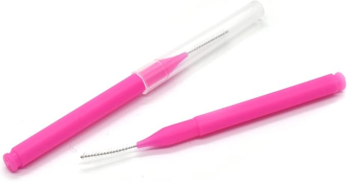 120Pcs Interdental Brush Teeth Floss Tooth Cleaning Tool Toothpick Cleaner Dental Tooth Flossing Head Teeth Soft Dental Pick Refill