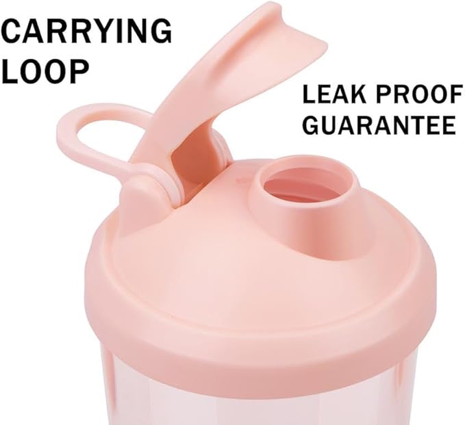 VOLTRX Premium Electric Protein Shaker Bottle, Made with Tritan - BPA Free - 24 oz Vortex Portable Mixer Cup/USB Rechargeable Shaker Cups for Protein Shakes