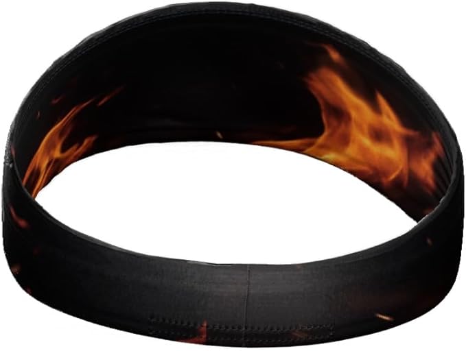 Unisex Headband/Sweatband. Best for Sports, Fitness, Working Out, Yoga. Tapered Design. Reversible.