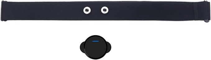 Fitcent Adjustable Soft Belt Heart Rate Monitor Chest Replacement Strap Only Compatible with MYZONE SWITCH