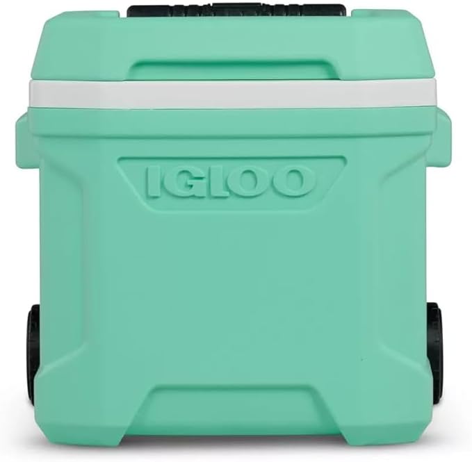 Igloos Cooler Hard-Sided Ice Chest, Insulated Portable Cooler, Heavy-Duty, Leak-Resistant Lid, Lightweight Ergonomic Handle