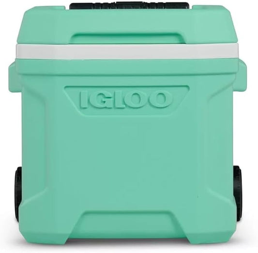Igloos Cooler Hard-Sided Ice Chest, Insulated Portable Cooler, Heavy-Duty, Leak-Resistant Lid, Lightweight Ergonomic Handle