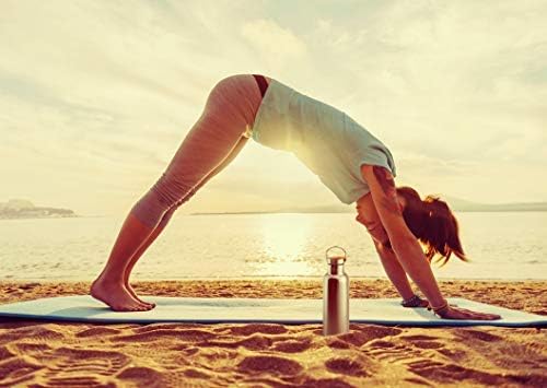 Bambaw Insulated Metal Water Bottles | Small Water Bottle 350 ml | Leakproof Water Bottle | Kids Stainless Steel Water Bottle | Thermal Bottles | Metal Water Bottle Kids | Eco Water Bottle 350ml